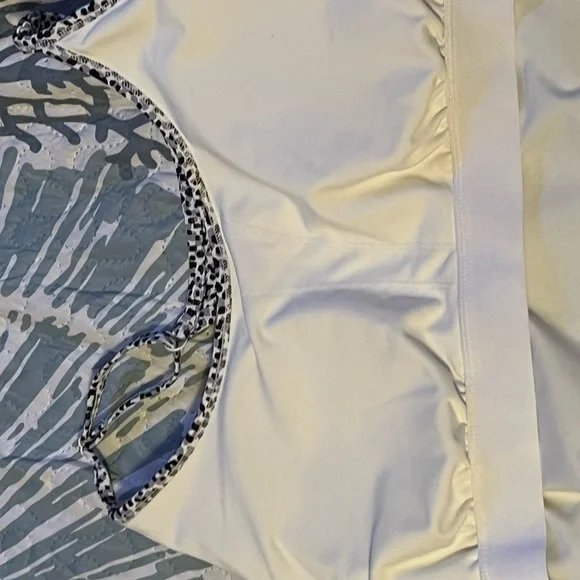 Old Navy Black and White Midi Dress - Picture 4 of 5